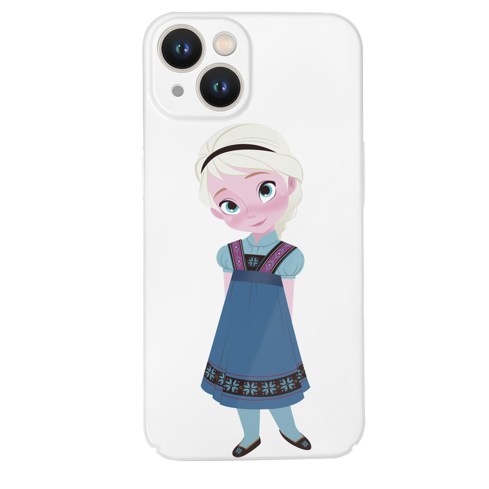 （画像用） アナと雪の女王 アンナ エルサ Frozen Anna Elsa 【iPhone 14シリーズ対応】ハードケース